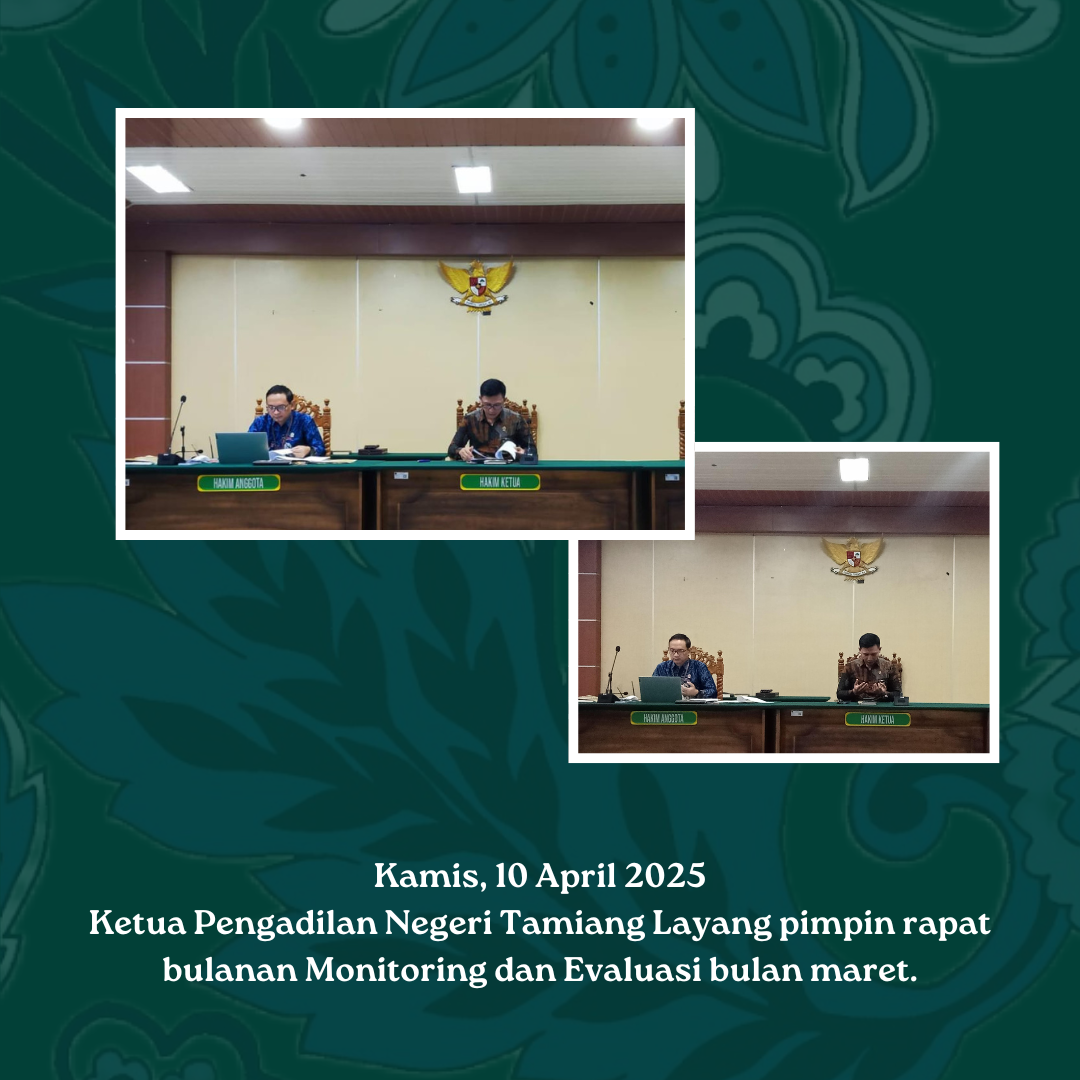 RAPAT BULANAN