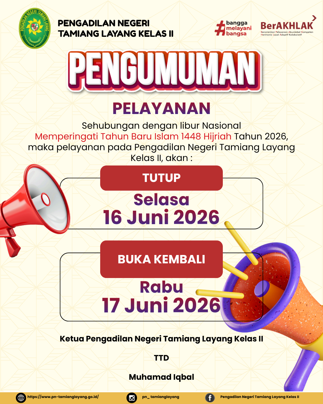 Pengumuman